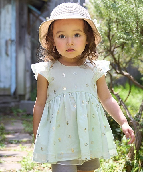 ANAP KIDS | もこもこ刺繍ドッキングワンピース - Buyee, an