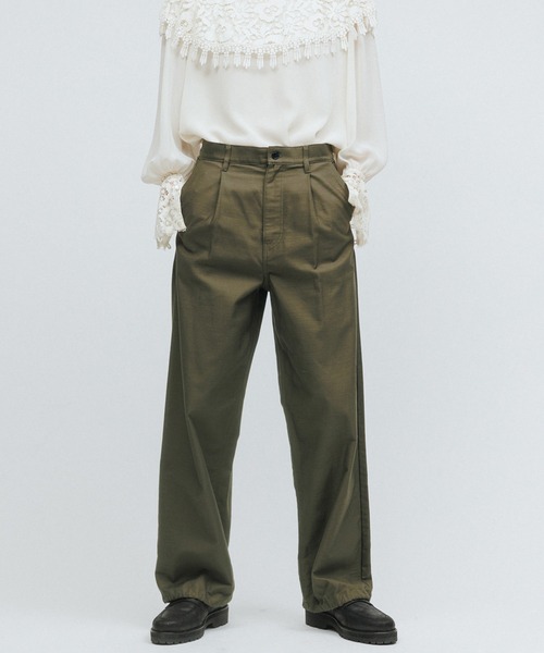 M TO R | ［PANTS］MILITARY DRAWSTRING PANTS - Buyee, an Online  