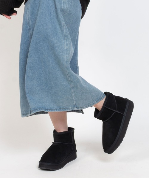 EMU AUSTRALIA | PLATFORM PICO WOOL / 厚底ムートンスリッポン