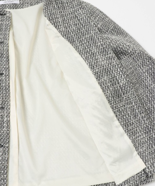 URBAN RESEARCH | ノーカラーツイードジャケット - Buyee, an Online