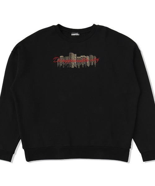 genzai INCOMPLETE No5 Sweat black L｜スウェット 