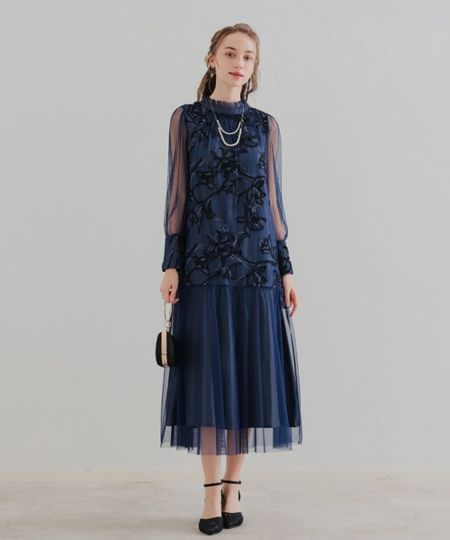 フェザーフラワーチュールドレス 結婚式　オケージョン　Dorry Doll 85600810b_b_74_500.jpg