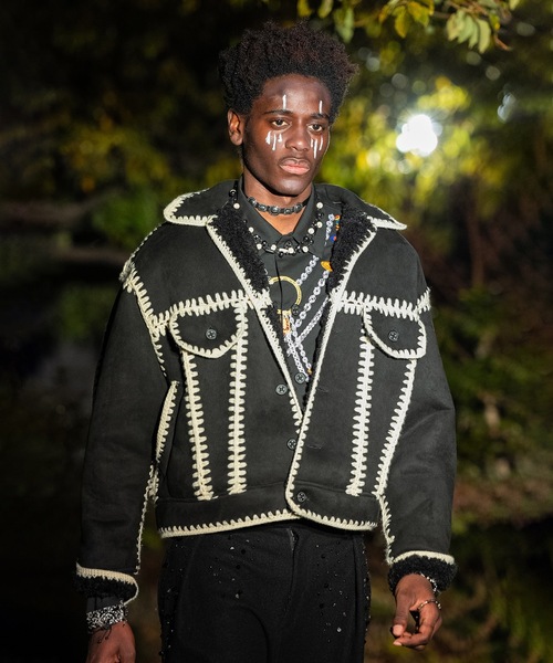 AMOK アモク 20aw チェックコンビコート AMOK アモク 20aw チェックコンビコート AMOK アモク 20aw チェック