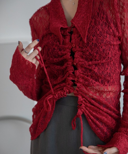 vacancy カーディガン VACANCY（ヴァカンシー）の「スナップボタンニットカーディガン