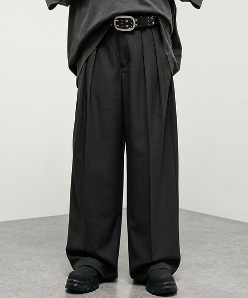 SABY | 【saby/サバイ】RIB TUCK BAGGY PANTS - Buyee, an Online