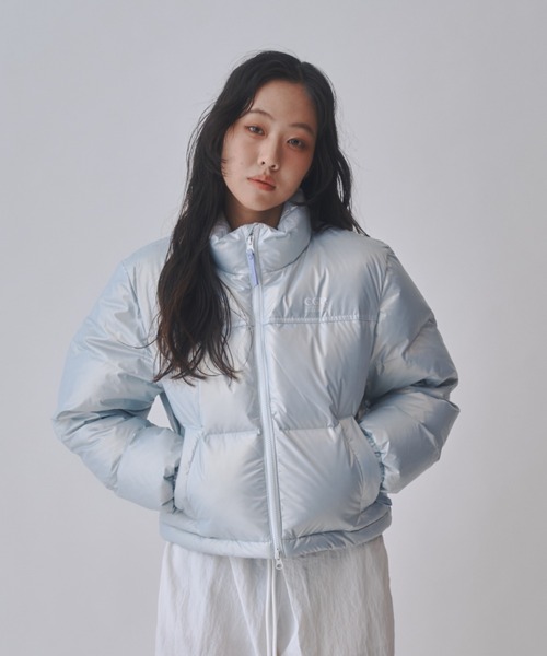 [CODEGRAPHY]★RDS Utility Duck Down Puffa Short Padding CODEGRAPHY | (Women) RDS glossy duck down puffa short
