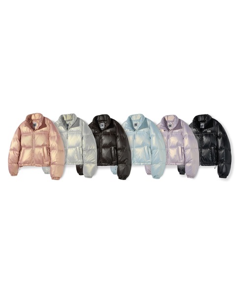 [CODEGRAPHY]★RDS Utility Duck Down Puffa Short Padding CODEGRAPHY | (Women) RDS glossy duck down puffa short