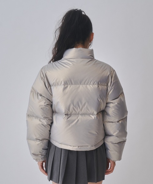 [CODEGRAPHY]★RDS Utility Duck Down Puffa Short Padding CODEGRAPHY | (Women) RDS glossy duck down puffa short