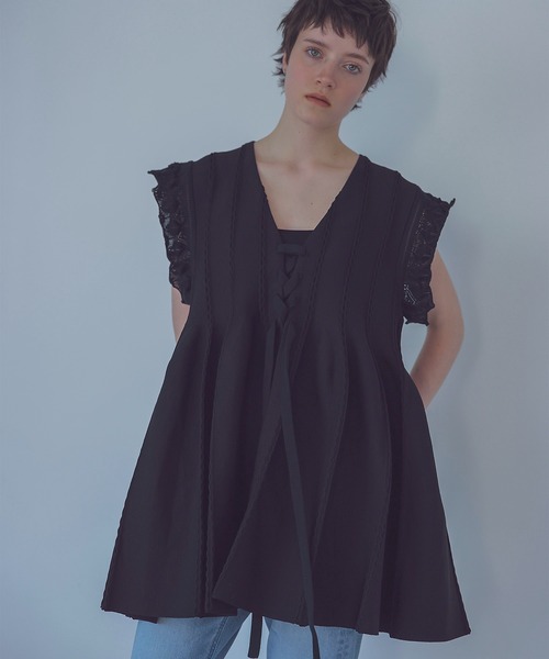 ODAKHA オダカ ブラック ビスチェ ODAKHA オダカ ブラック ビスチェ