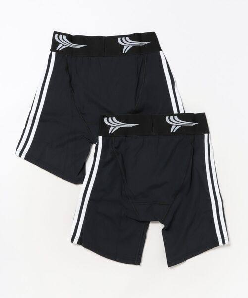YORI SPORT | YORI SPORT 5STRIPE COMPRESSION SHORTS (2PACK) - Buyee
