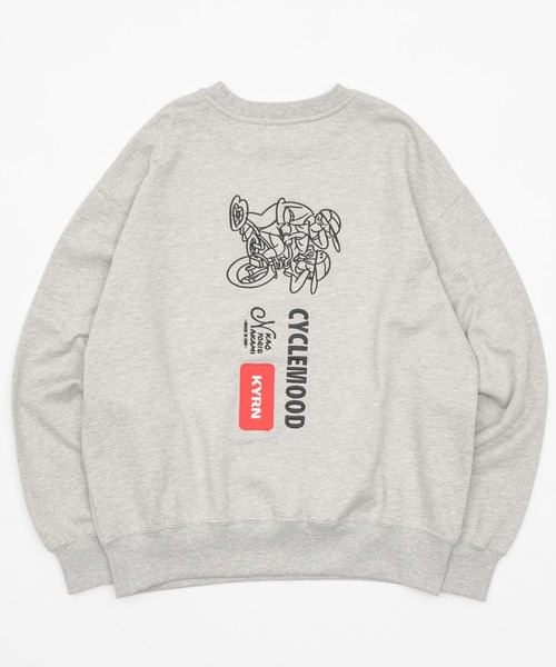 KAOYORINAKAMI | punchbike sweat / パンチバイクスウェット - Buyee