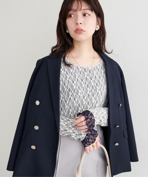 NATURAL COUTURE | リバーシブルレーストップス - Buyee, an Online 