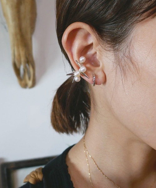 E.M. | SILVER925フープピアス（S）/レディース/メンズ/ - Buyee