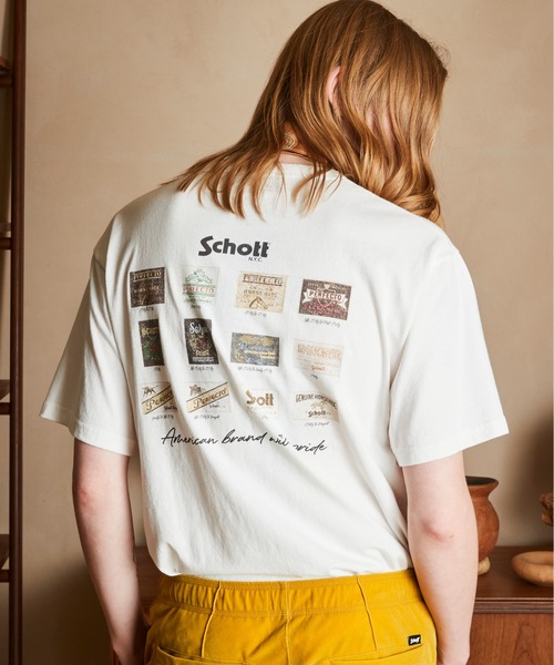 SCHOTT | Schott/ショット/TIE-DYE EAGLE LS T-SHIRT/タイダイ
