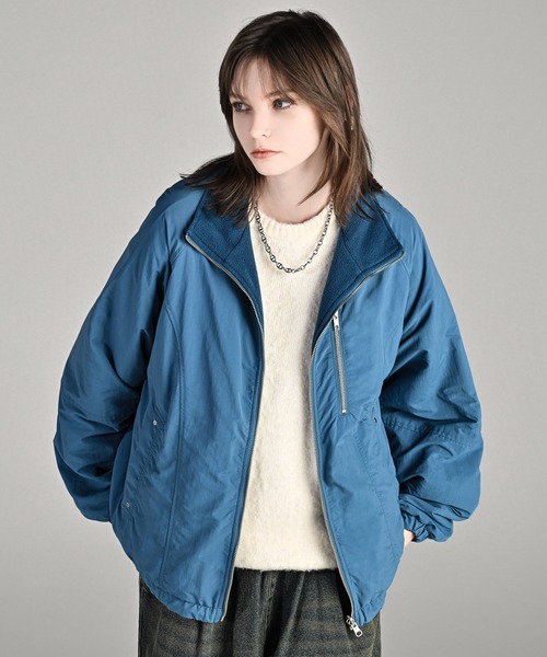 ADRER | Nylon × Fleece Reversible Short Blouson / ナイロン 