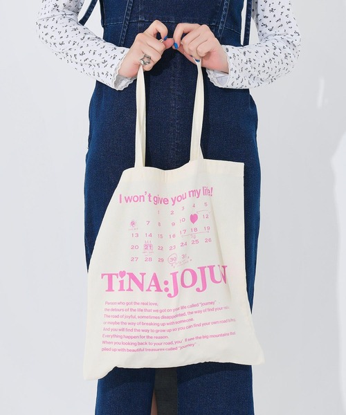 トート2点 ハンドバッグ レースアップ フェイクレザーバッグ TINA：JOJUN