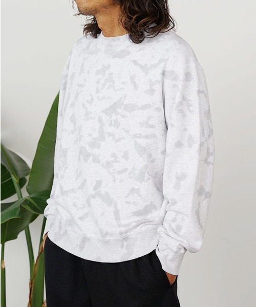 MOCT | mocT/モクティ GARMENT DYED LOOPWHEEL CREWNECK P/O MOCT | mocT/モクティ GARMENT DYED LOOPWHEEL CREWNECK P/O