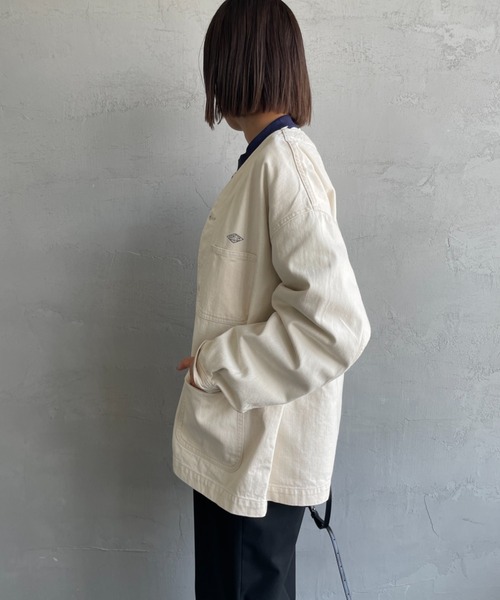 DANTON | 【WEB限定】[DANTON/ダントン] KATSURAGI Vネックノーカラー