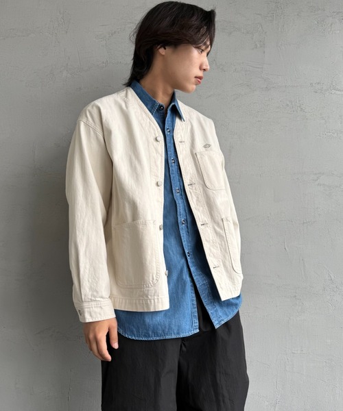 DANTON | 【WEB限定】[DANTON/ダントン] KATSURAGI Vネックノーカラー
