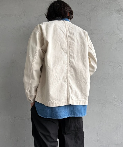 DANTON | 【WEB限定】[DANTON/ダントン] KATSURAGI Vネックノーカラー