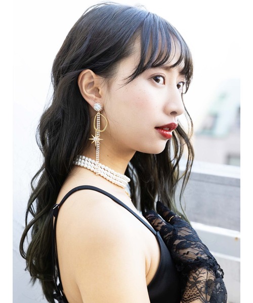 Honey Salon クリスタルアシメビジューピアス Buyee An Online Proxy Shopping Service Shop At Zozotown Bot Online