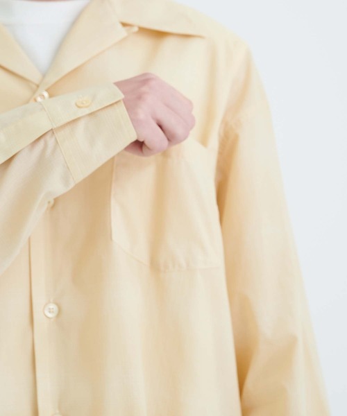 TTT MSW | 【TTTMSW/ティー】Open coller shirt - Buyee, an Online