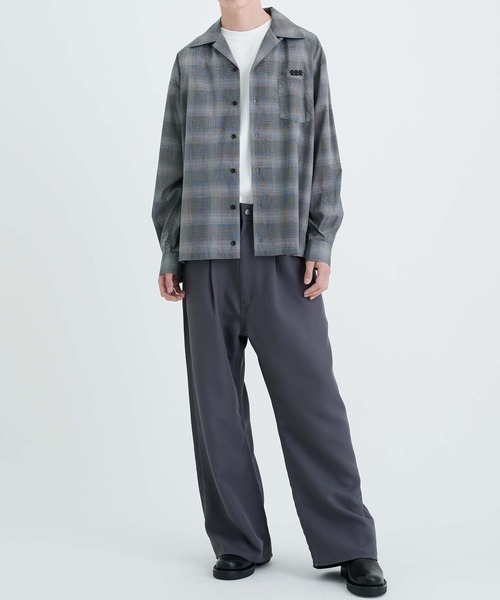 TTT MSW | 【TTTMSW/ティー】Open coller shirt - Buyee, an Online