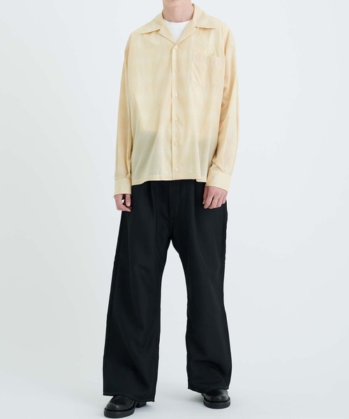 TTT MSW | 【TTTMSW/ティー】Open coller shirt - Buyee, an Online