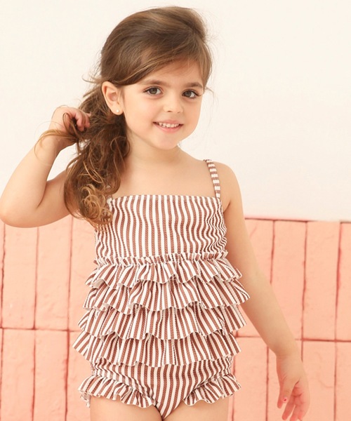 Teddyshop 水着 キッズ猫柄ホルタ ネック風ワンピース Buyee An Online Proxy Shopping Service Shop At Zozotown Bot Online