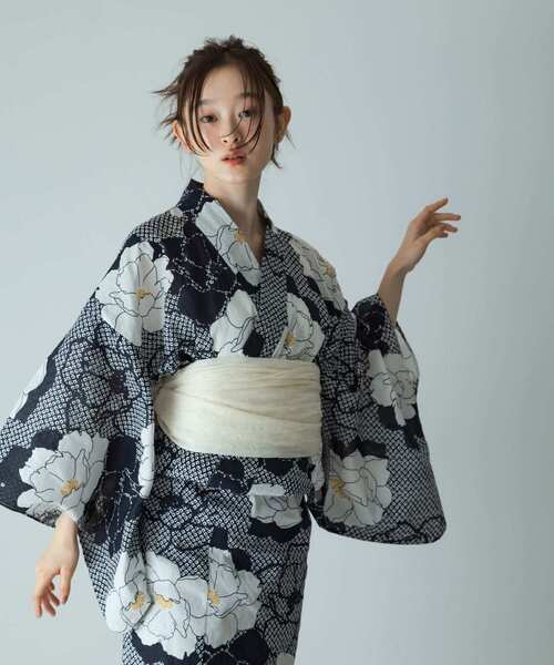 SENSE OF PLACE by URBAN RESEARCH 浴衣2点セット セール】浴衣2点セットA(変織紅梅)（浴衣）｜SENSE OF PLACE by