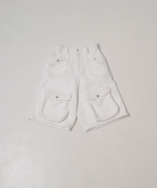 やふー【a2o】 パイルワイドカーゴショーツ ホワイト/M A2O | 【a2o】パイルワイドカーゴショーツ - Buyee, an Online Proxy
