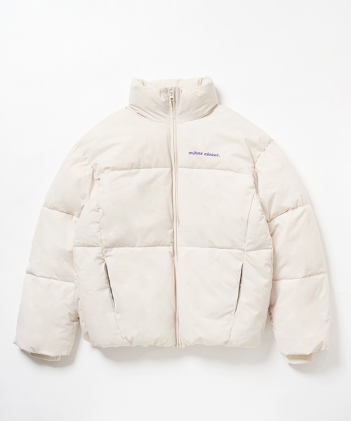mihns closet/ミンズクローゼット24AW パデッドショートブルゾン MIHNS CLOSET | 【mihns closet/ミンズクローゼット】24AW パ