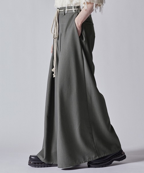 CLEL | 【CLEL】TR Loose HAKAMA Pants & Rope Belt/TRルーズ 袴