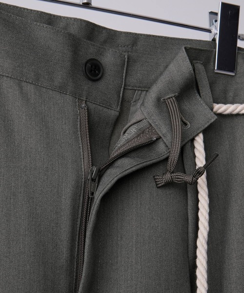 CLEL | 【CLEL】TR Loose HAKAMA Pants & Rope Belt/TRルーズ 袴