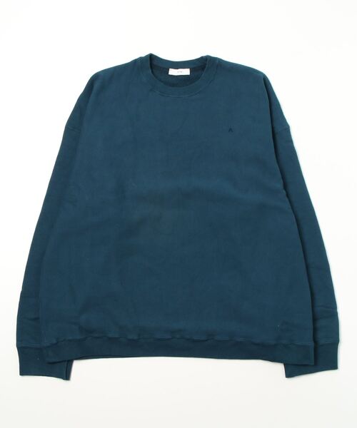 トップス aton natural dye urake oversized sweat NATURAL DYED URAKE | OVERSIZED SWEAT SHIRT – ATON | エイトン