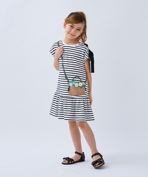 新品ケイトスペードキッズトロピカルフォリッジドッキングワンピース