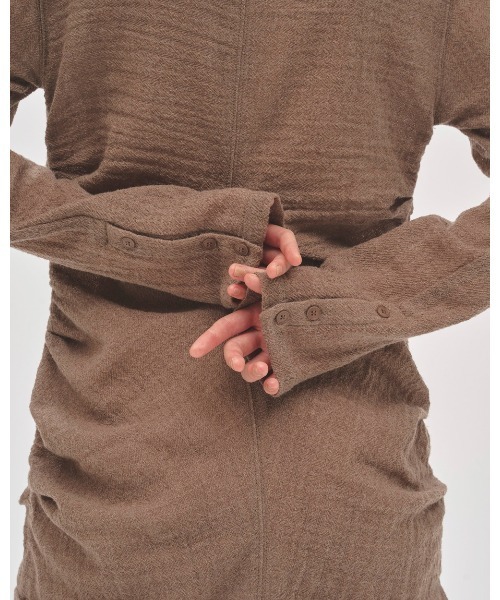 TODAYFUL | Wool Gather Shirtsdress - Buyee, an Online Proxy