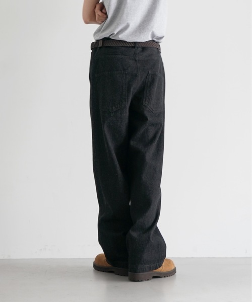 order loose denim pants one wash（デニムパンツ）｜order
