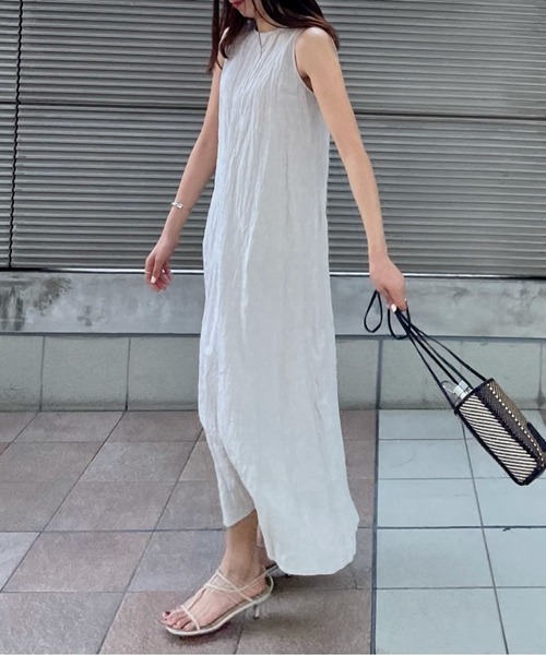Mila Owen ステッチワークノースリリネンマキシワンピース Buyee An Online Proxy Shopping Service Shop At Zozotown Bot Online