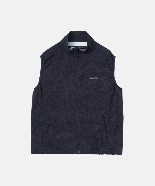 Gramicci ソフトシェルナイロンベスト GRAMICCI/グラミチ SOFTSHELL NYLON VEST | ソフトシェル