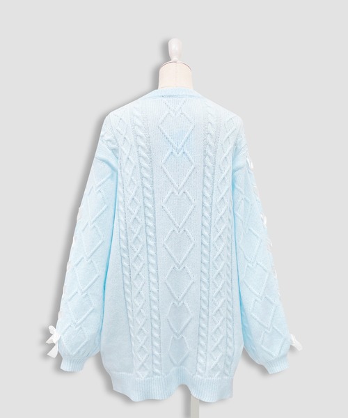 HONEY CINNAMON | ハニーアップリケニットワンピース - Buyee, an