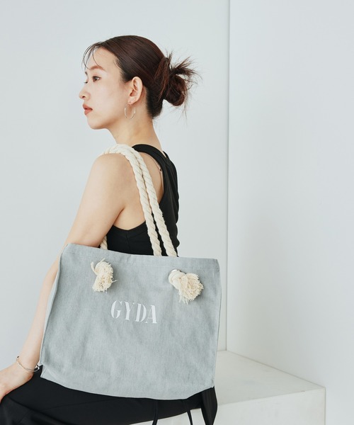 GYDA | GYDA(ジェイダ) / ショッパー風キャンバストートバッグ