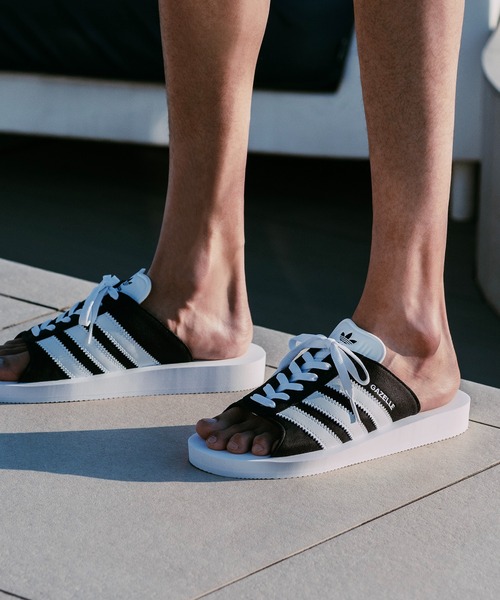 アディダス GAZELLE BEACH W ガゼル ビーチ サンダル26.5 adidas Originals/GAZELLE BEACH W/ガゼル ビーチ スライド