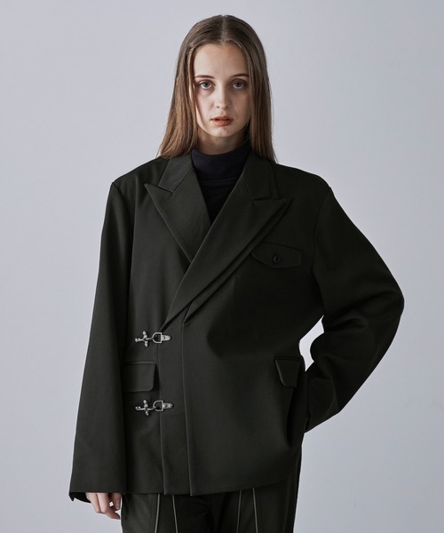 CLEL | 【CLEL】Prime TR Double Lapel Tailored Jacket / プライムTR