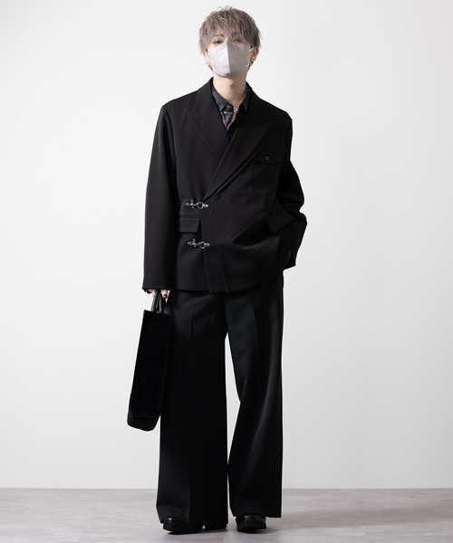 CLEL | 【CLEL】Prime TR Double Lapel Tailored Jacket / プライムTR