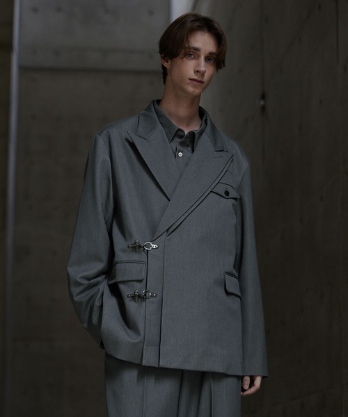 CLEL | 【CLEL】Prime TR Double Lapel Tailored Jacket / プライムTR 