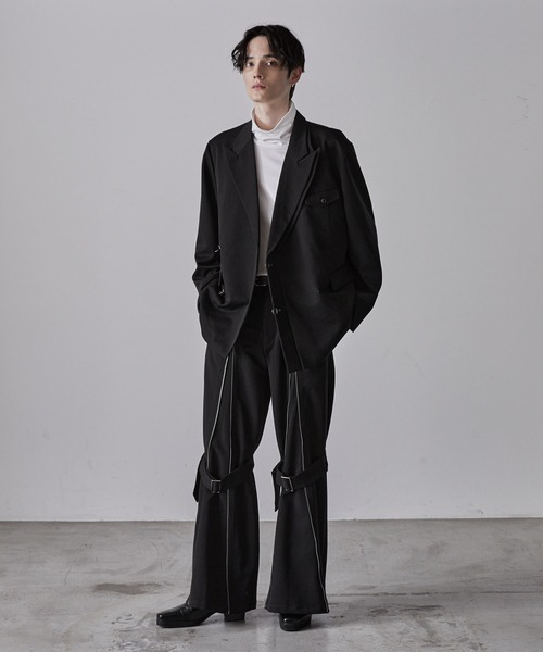 CLEL | 【CLEL】Prime TR Double Lapel Tailored Jacket / プライムTR