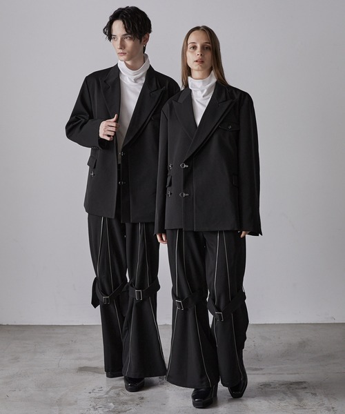 CLEL | 【CLEL】Prime TR Double Lapel Tailored Jacket / プライムTR