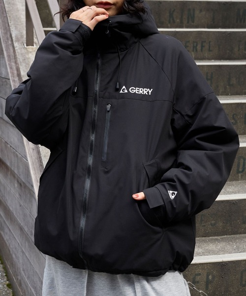 GERRY | GERRY/ジェリー 別注 ロゴワンポイント刺繍 中綿フード