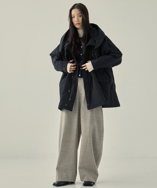 ヴァシュモン　モッズコート VACHEMENT/ヴァシュモン】Recycle Shell Tafta Mods Coat/リサイクル